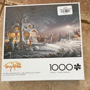 Buffalo terry redlin Winter Wonderland Puzzle - 1000 Pieces